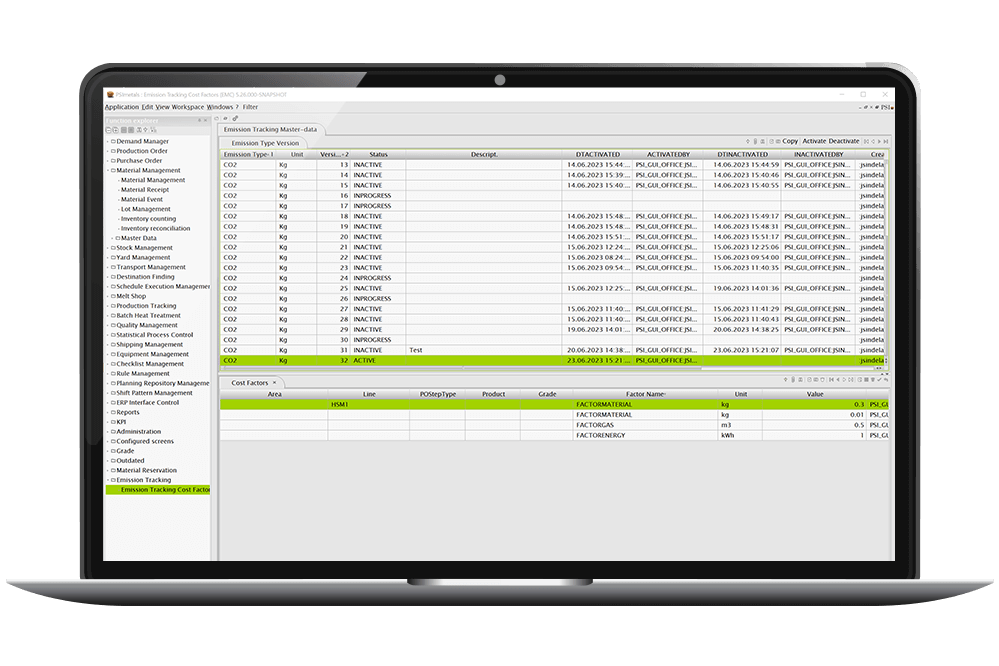 Real-time data collection for accurate PCF calculations.