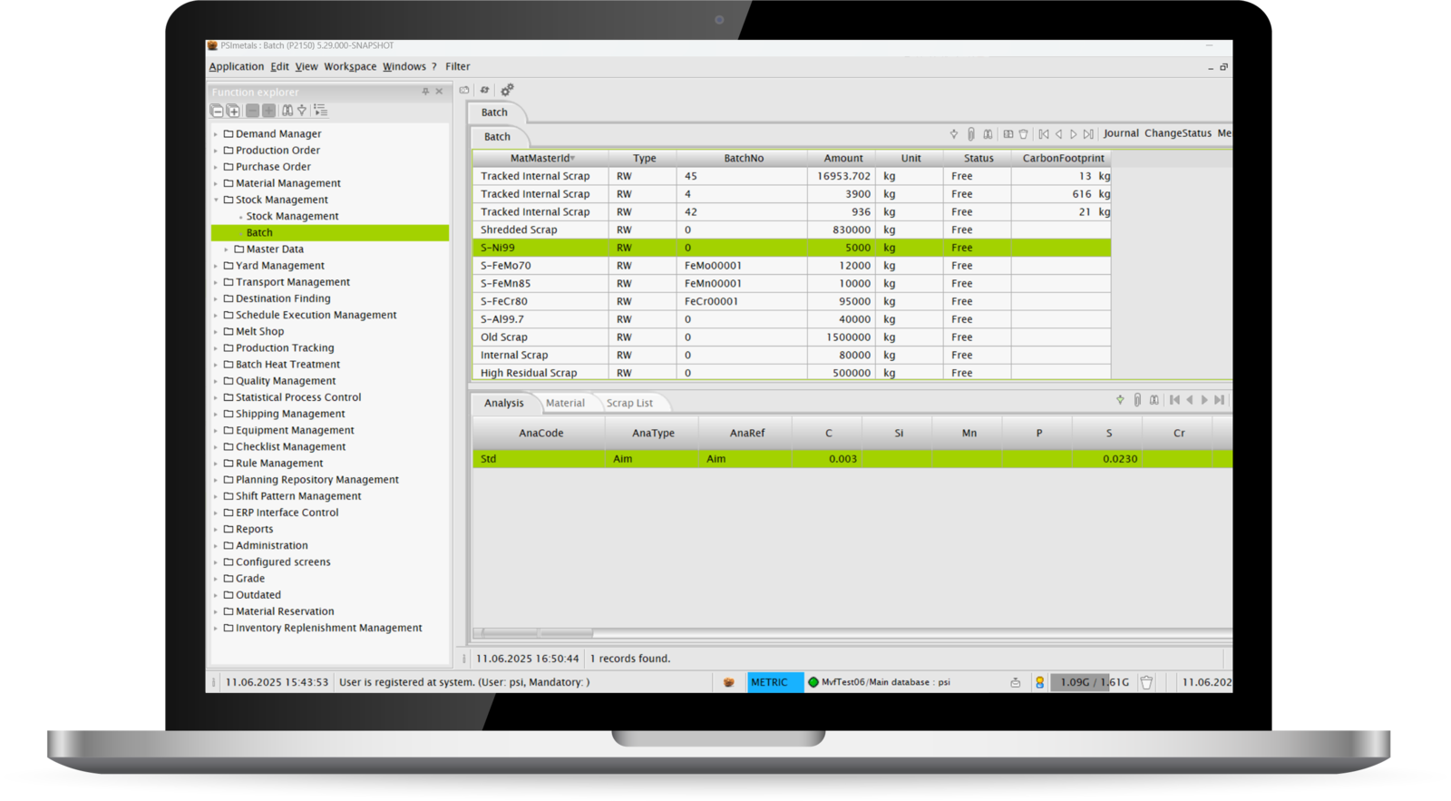 Automated scrap tracking for increased productivity